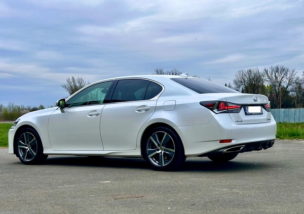 Lexus GS cena 118900 przebieg: 196500, rok produkcji 2018 z Wrocław małe 67